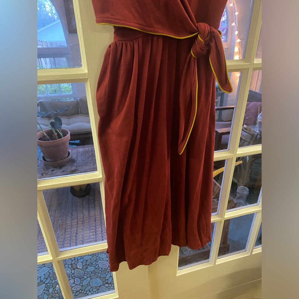 1970’s half wrap Diane Von Furstenberg dress.